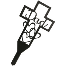 Gartenstab Ornament Grabstätte Friedhof Für Verstorbenen