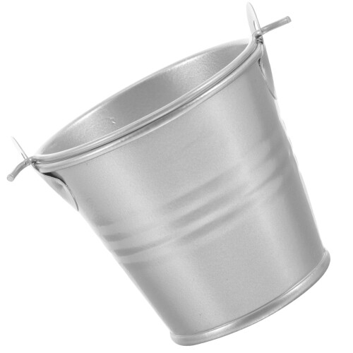 Multi-Functional Iron Bucket With Handle For Flowers Or Candy 2
