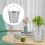 Multi-Functional Iron Bucket With Handle For Flowers Or Candy 5