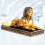 Creative Resin Rack European Style With Egyptian Elements 11