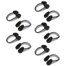 10Pcs Portable Silicone Nose Clips Pool Accessories for Swimmers