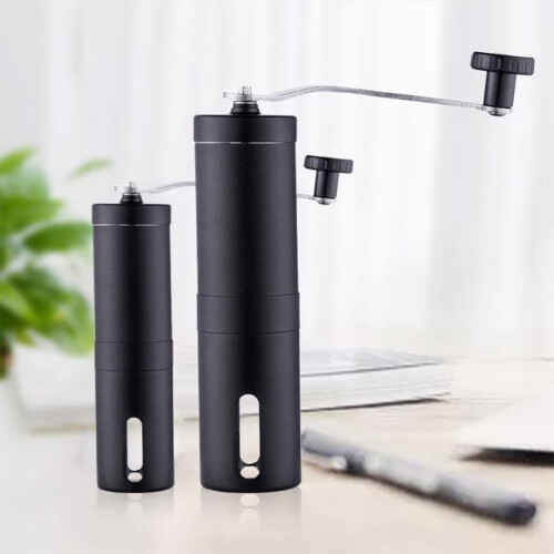 Manual Coffee Grinder Stainless Steel Kitchen Tool - Size M Black 2