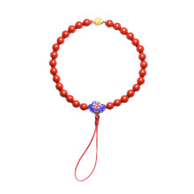 1Pc Cinnabar Red Phone Lanyard Loop for Anti-Lost Phone Decor