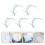 5Pcs Cymbidium Embroidery Appliques Orchid Patch 6