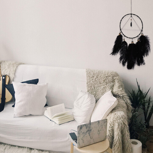 Handmade Dream Catcher With And Lights For Home Decor 2
