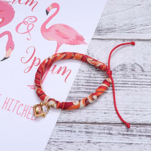 Japanese Style Handcraft Cat Collar Personalized Size M 2