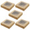5Stk Back- Dessertverpackungsbox Mit Hellbraun 1