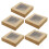 5Stk Back- Dessertverpackungsbox Mit Hellbraun 8