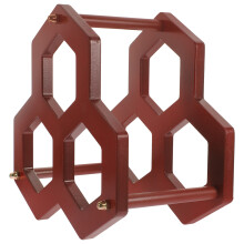 European Style Solid Wood Wine Rack For Home Decoration