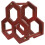 European Style Solid Wood Wine Rack For Home Decoration 6