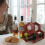 European Style Solid Wood Wine Rack For Home Decoration 11