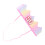 Gradient Rainbow 50Th Birthday Party Hats 8