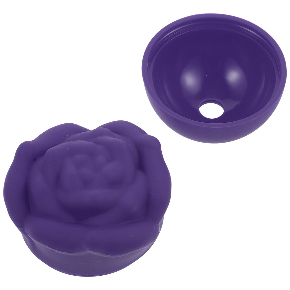 Aboofan Silicone Portable Mold Reusable Rose Shaped Facial Massager