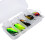 5 Stück Life-like harte Köder-Set mit Haken, 5 cm, 57 g 3