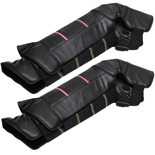 2Pcs Motorcycle Warm Knee Pads Winter Riding Sleeve Protective Guards
