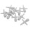 10Pcs Plastic Aquarium Air Regulator Valve For Fish Tank 10
