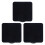 3 Sets Travel Case With Mirror Portable Kit 1