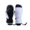 (M, White) Snowboard Gloves Mittens Warm Touch Screen Waterproof Ski Gloves 1