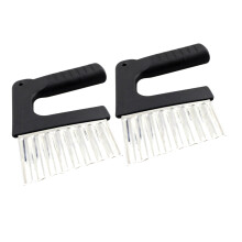 2Pcs Stainless Cutter Crinkle Cutting Tool For Potatoes
