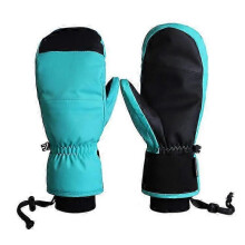 (L, Green) Snowboard Gloves Mittens Warm Touch Screen Waterproof Ski Gloves