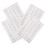 4Vellen Transparante PVC Stickers Met Engelse Teksten Voor Scrapbook 7