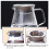 1St 500Ml Hitzebeständige Kaffeekanne 11