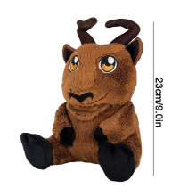 (White) Love & Thunder Toothgnasher & Toothgrinder Witch Kuricha Plushies Super Soft Chibi Inspired Toy