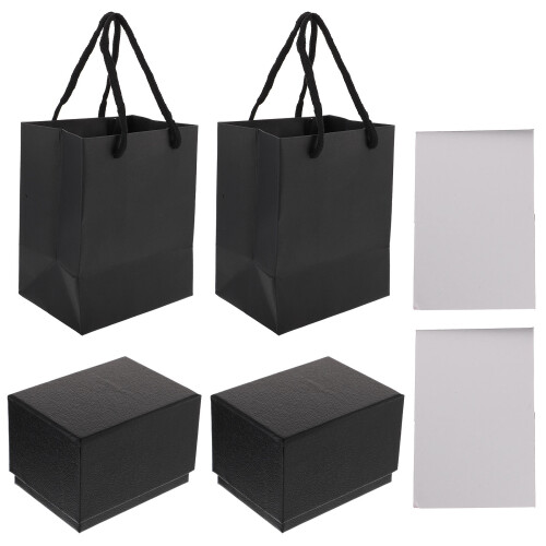 1 Set Schmuckbox Uhrenverpackung Halter 2