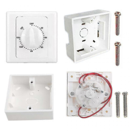 (120min) Mechanical Timer Switch with Countdown Function Auto Power Off for Appliances 1