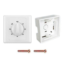 (60min) Mechanical Timer Switch with Countdown Function Auto Power Off for Appliances
