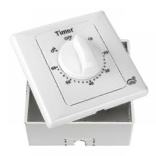 (60min) Mechanical Timer Switch with Countdown Function Auto Power Off for Appliances 1