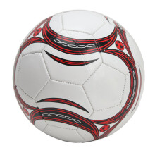 No. 5 PVC Practice Soccer Ball, Red & White, 323g for Soccer Games
