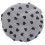 Black Shower Cap Large for Long Hair Double-Layer Design 2