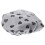 Black Shower Cap Large for Long Hair Double-Layer Design 9
