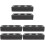 6 Pcs 3-Hole Coffee Cup Trays For Takeout Milk Tea Packaging 6