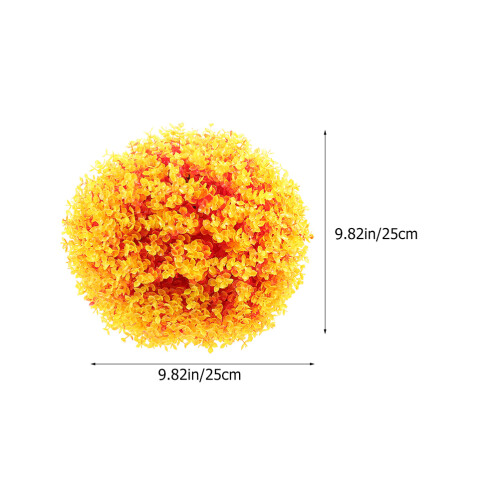 Artificial Outdoor Flowers For Outdoors Eucalyptus Grass Ball 1