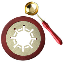 1 Set Siegelwachsofen Mit Wachssiegelwärmer Und Schmelzlöffel