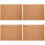 4Pcs Wood Macrame Board Grid Rope Knotting Project 7