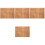 4Pcs Wood Macrame Board Grid Rope Knotting Project 5