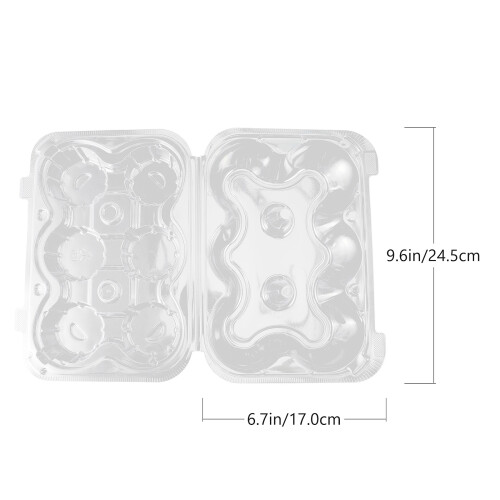 15Stk Transparente Cupcake Verpackungsbox Für Kuchen 1