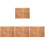 4Pcs Wood Macrame Board Grid Rope Knotting Project 4