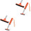 2Pcs Car Squeegee For Windshield And Rear View Mirror Cleaning 3