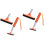 2Pcs Car Squeegee For Windshield And Rear View Mirror Cleaning 4