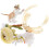 Pet Blumenkranz Gebinde Blumengirlande Kopfschmuck 6