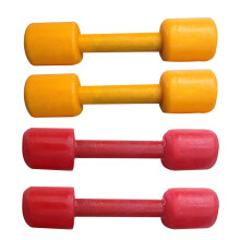 2 Paar Holzhantel Fitnessgerät Für Kinder