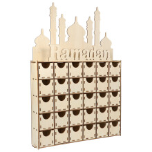 Ramadan Holz Countdown Kalender Diy