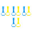 8 Pcs Baby Pull Up Rings For Playpen Ergonomic Handles Indoor Use 5