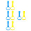 8 Pcs Baby Pull Up Rings For Playpen Ergonomic Handles Indoor Use 10