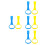 8 Pcs Baby Pull Up Rings For Playpen Ergonomic Handles Indoor Use 4