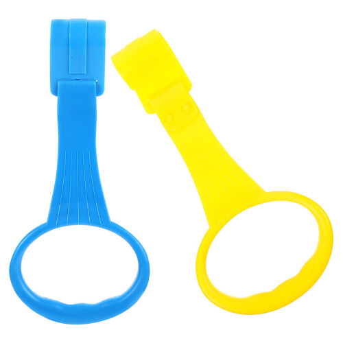 8 Pcs Baby Pull Up Rings For Playpen Ergonomic Handles Indoor Use 2